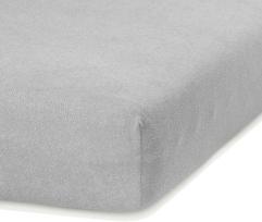 sidabro paklode - AmeliaHome Ruby Frote Bedsheet 200-220x200 Silver 60 - 3 nuotrauka