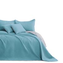 lovatiese 240x260 - Lovatiesė AmeliaHome Softa Azure Blue/Pearl Silver, 240x260 cm - 2 nuotrauka