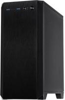 micro tower - Inter-Tech H-606 Black (Juodas) - 3 nuotrauka