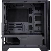 micro tower - Inter-Tech H-606 Black (Juodas) - 5 nuotrauka