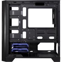 micro tower - Inter-Tech H-606 Black (Juodas) - 7 nuotrauka