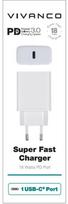 18w ikroviklis - Vivanco Power Delivery 3.0 Charger 60810 - 3 nuotrauka