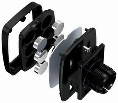 cd r - Swissten S-Grip M5-CD1 Universal Car CD/Radio Holder Black - 2 nuotrauka