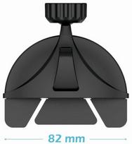 cd r - Swissten S-Grip M5-CD1 Universal Car CD/Radio Holder Black - 3 nuotrauka