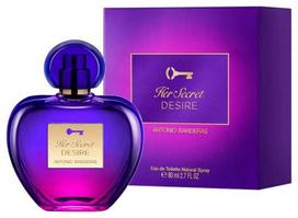 kvepalai banderas - Antonio Banderas Her Secret Desire 80ml EDT - 1 nuotrauka