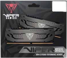 ddr4 3200 cl16 - Patriot Viper Steel 64GB 3200MHz CL16 DDR4 KIT OF 2 PVS464G320C6K - 6 nuotrauka