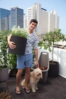 vazonasi - Keter Cylinder Planters 3pcs Brown - 10 nuotrauka