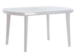 keter stalas - Lauko stalas Keter Elise White, 137 x 90 x 73 cm - 1 nuotrauka