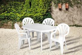 keter stalas - Lauko stalas Keter Elise White, 137 x 90 x 73 cm - 2 nuotrauka