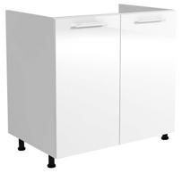 Halmar Kitchen Bottom Cabinet Under The Sink Vento DK 80/82 White