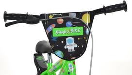 vaikiski su ratukais - Bimbo Bike Cosmos 12" Green - 3 nuotrauka