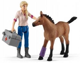 rinkinys schleich farm - Schleich Farm World Vet Visiting 4286 - 2 nuotrauka