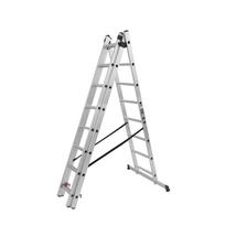 3 pakopu kopecios - Universalios kopėčios Haushalt BL-E308, 3 x 8 pak - 4 nuotrauka