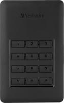 2tb usb - Verbatim Store 'n' Go Secure G1 Portable HDD w/ Keypad Access 2TB - 1 nuotrauka