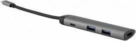Verbatim USB-C 3.1 4-Port USB Hub Gray