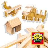 gaminimo rinkiniai - SES Creative Children's Woodwork Set De Luxe 00944 - 2 nuotrauka