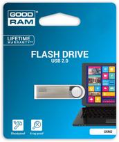 flash 64 usb atmintines - Goodram UUN2 64GB USB2.0 Silver - 4 nuotrauka
