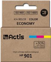 Rašalinio spausdintuvo kasetė Actis Cartridge KH-901CR For HP 21ml MultiColor