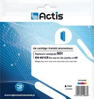 hp spausdintuvas rasalinis - Rašalinio spausdintuvo kasetė Actis Cartridge KH-901CR For HP 21ml MultiColor - 2 nuotrauka