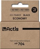 Rašalinio spausdintuvo kasetė Actis Cartridge KH-704BKR For HP 15ml Black