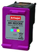 hp spausdintuvas rasalinis - Rašalinio spausdintuvo kasetė ActiveJet Cartridge AH-302CRX For HP 21ml MultiColor - 2 nuotrauka