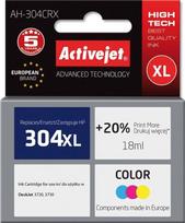 Rašalinio spausdintuvo kasetė ActiveJet Cartridge AH-304CRX For HP 18ml Multicolor