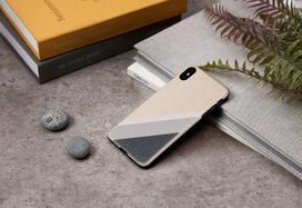 iphone xs max deklas - Man&Wood Back Case For Apple iPhone XS Max Gray Suit - 5 nuotrauka