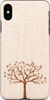 Man&Wood Apple Tree Back Case For Apple iPhone XS Max White