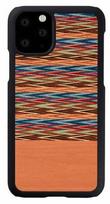 Man&Wood Browny Check Back Case For Apple iPhone 11 Pro Max Black/Brown