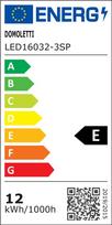 sviestuvas domoletti - Kryptinis šviestuvas Domoletti LED16032-3SP, 3X4.3W, LED - 7 nuotrauka