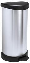 Curver Deco Bin 40l Silver