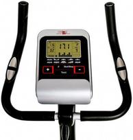 dviratinis treniruoklia - Christopeit Exercise Bike Ergometer BT4 HA Class Black - 4 nuotrauka