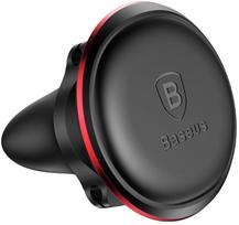 magnetic baseus - Baseus Magnetic Air Vent Car Holder Red - 3 nuotrauka