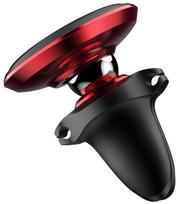 magnetic baseus - Baseus Magnetic Air Vent Car Holder Red - 4 nuotrauka