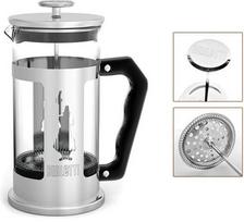 presas rankini - Bialetti Preziosa Coffee Press 1l  Stainless steel - 14 nuotrauka