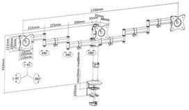 arm laikikliai - Maclean MC-691 13-27" - 5 nuotrauka