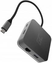 Green Cell Docking Station 6-port Hub Black