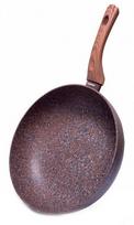 Fissman Magic Brown Deep Frying Pan D28cm Brown
