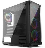 krux - Krux Leda RGB ATX Mid-Tower Black (Juodas) - 2 nuotrauka