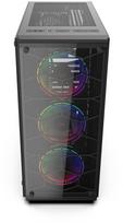 krux - Krux Leda RGB ATX Mid-Tower Black (Juodas) - 11 nuotrauka