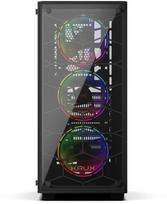 krux - Krux Leda RGB ATX Mid-Tower Black (Juodas) - 14 nuotrauka