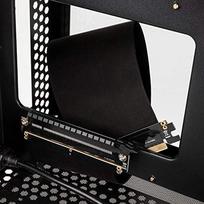 micro korpusas - Raijintek Ophion M Evo ALS Micro-ATX Black - 8 nuotrauka