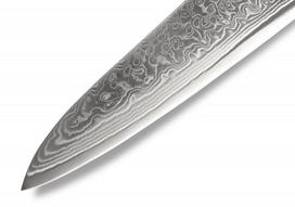virtuviniaj peilei - Samura DAMASCUS 67 Universal Kitchen knife 6.0"/ 150mm with Wooden handle - 2 nuotrauka