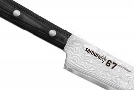 virtuviniaj peilei - Samura DAMASCUS 67 Universal Kitchen knife 6.0"/ 150mm with Wooden handle - 4 nuotrauka