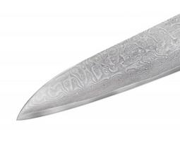 virtuviniaj peilei - Samura DAMASCUS 67 Universal Kitchen Chef’s knife 240mm with Wooden handle - 2 nuotrauka