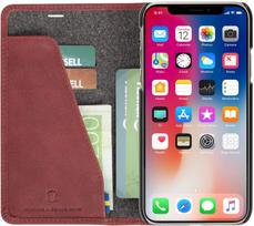 iphone xs max deklas - Krusell Sunne Wallet Case For Apple iPhone XS Max Red - 3 nuotrauka