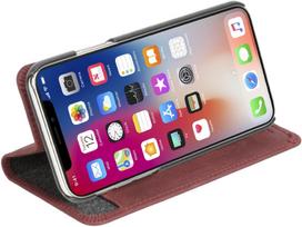 iphone xs max deklas - Krusell Sunne Wallet Case For Apple iPhone XS Max Red - 4 nuotrauka