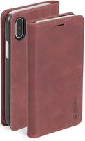 iphone xs max deklas - Krusell Sunne Wallet Case For Apple iPhone XS Max Red - 5 nuotrauka