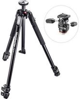 trikojis fotoaparato - Manfrotto MK190X3-BH Tripod + Head - 2 nuotrauka