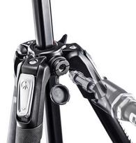 trikojis fotoaparato - Manfrotto MK190X3-BH Tripod + Head - 4 nuotrauka